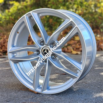 17X7.5 5X112 ET40 66.5 SILVER RS_BK690