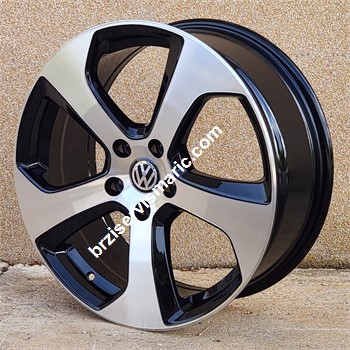 17X7.5 5X112 ET42 57.1 BMF VW GOLF GTI BK692